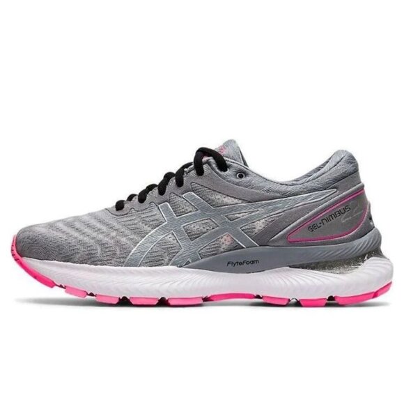 ASICS GEL-NIMBUS 22 LITE SHOW SHEET ROCK HOT PINK WHITE RUNNING SHOES 6.5 Medium - Picture 2 of 12